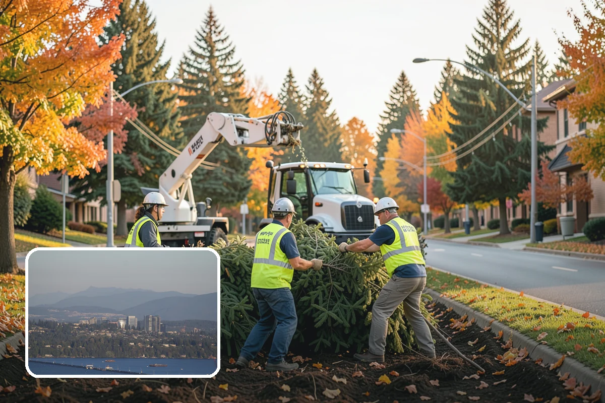 Trail Clearing in Medina, King County, WA - Restores safe tread width and overhead clearance