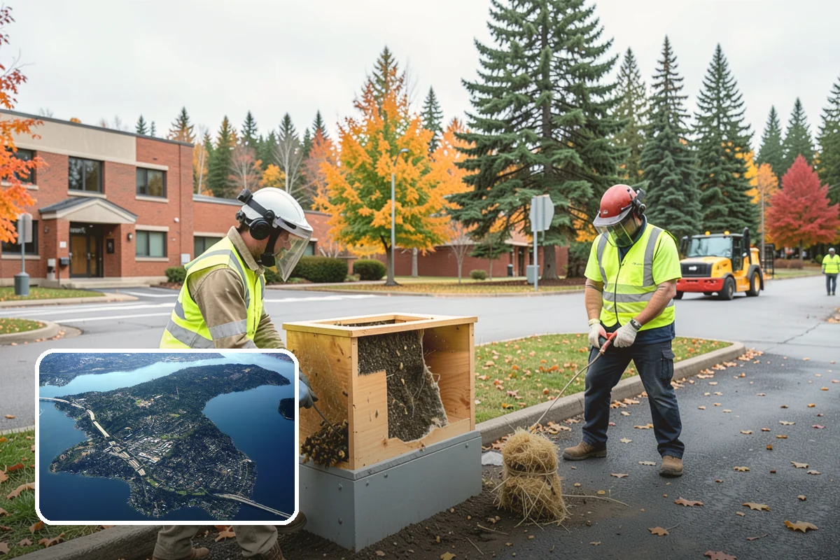 Trail Clearing in Mercer Island, King County, WA - Restores safe tread width and overhead clearance