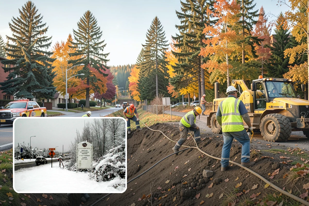 Trail Clearing in Newcastle, King County, WA - Restores safe tread width and overhead clearance