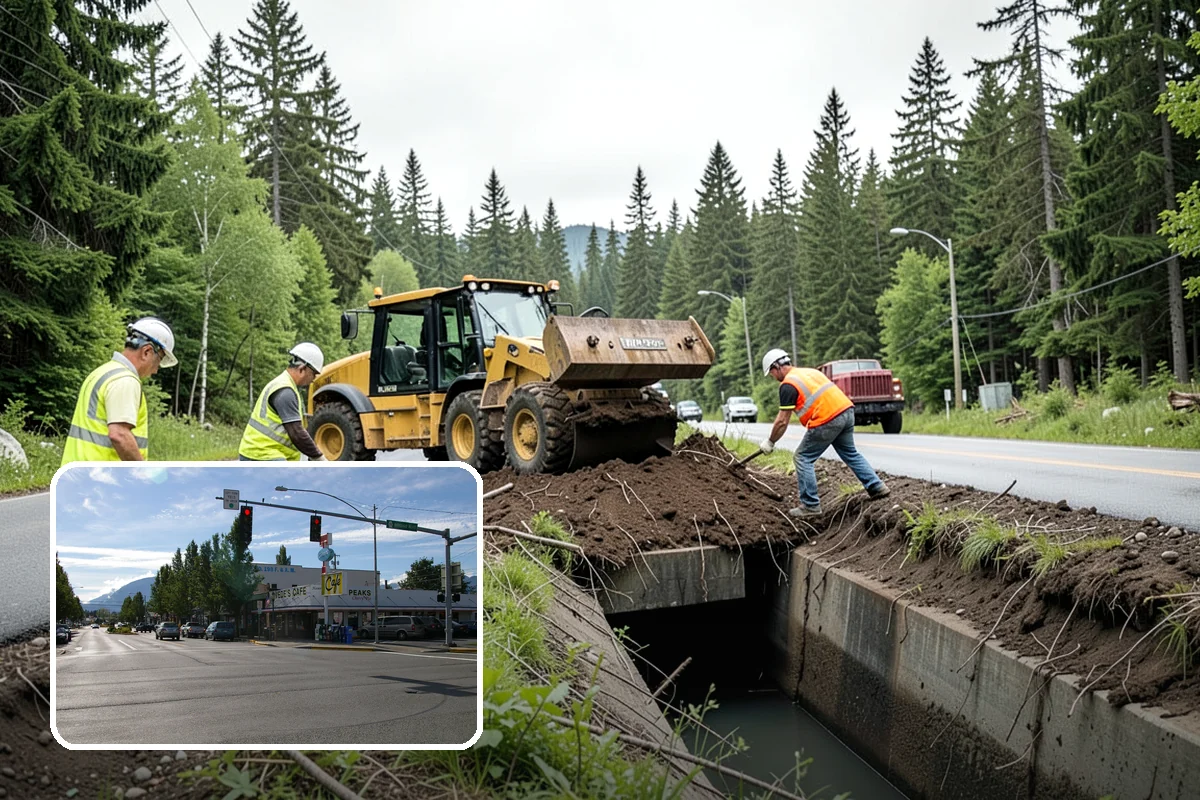 Trail Clearing in North Bend, King County, WA - Restores safe tread width and overhead clearance