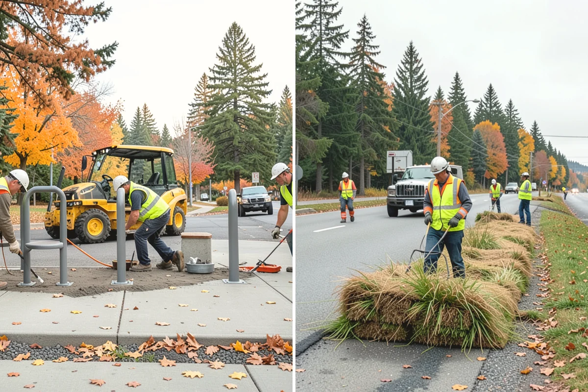 Trail Clearing in Oak Harbor, Island County, WA - Trail walk to map encroachment and deadfall