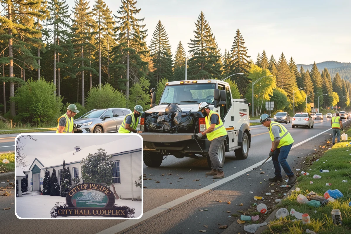 Trail Clearing in Pacific, King County, WA - Restores safe tread width and overhead clearance