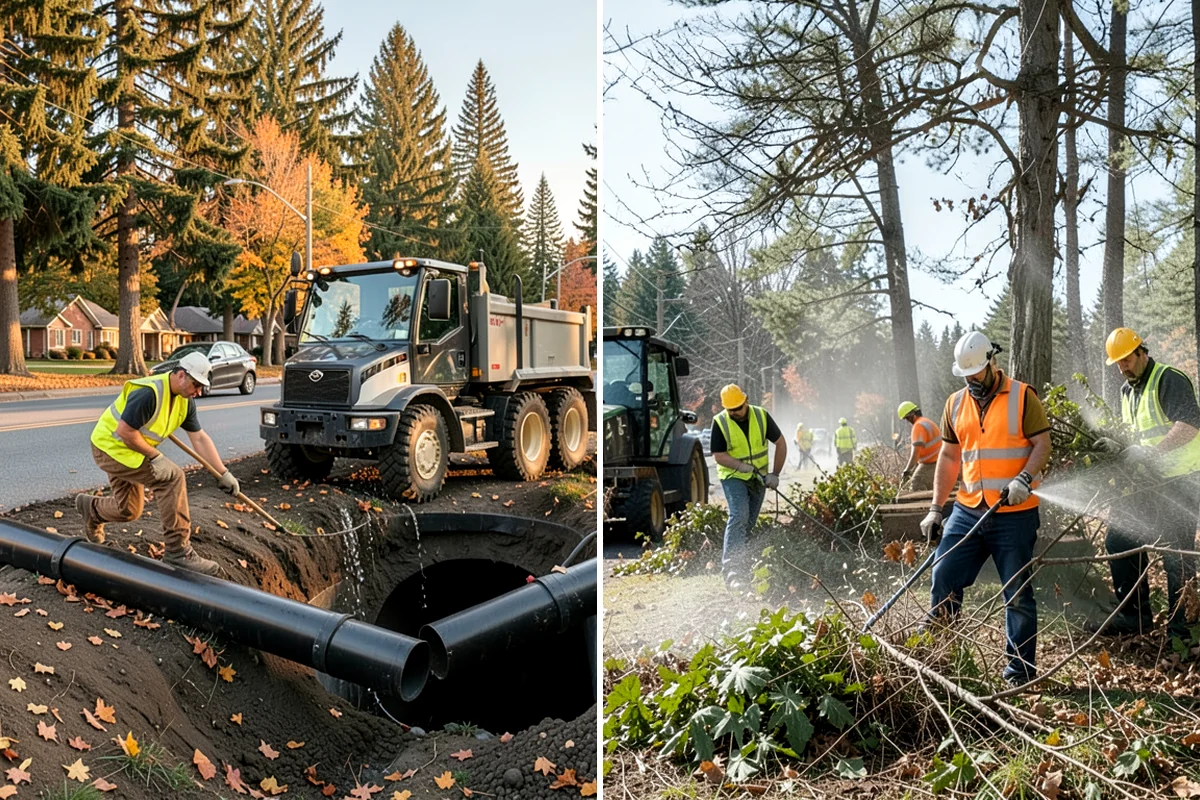 Trail Fencing in Clyde Hill, King County, WA - Walk the trail to plan alignment, access, and habitat zones