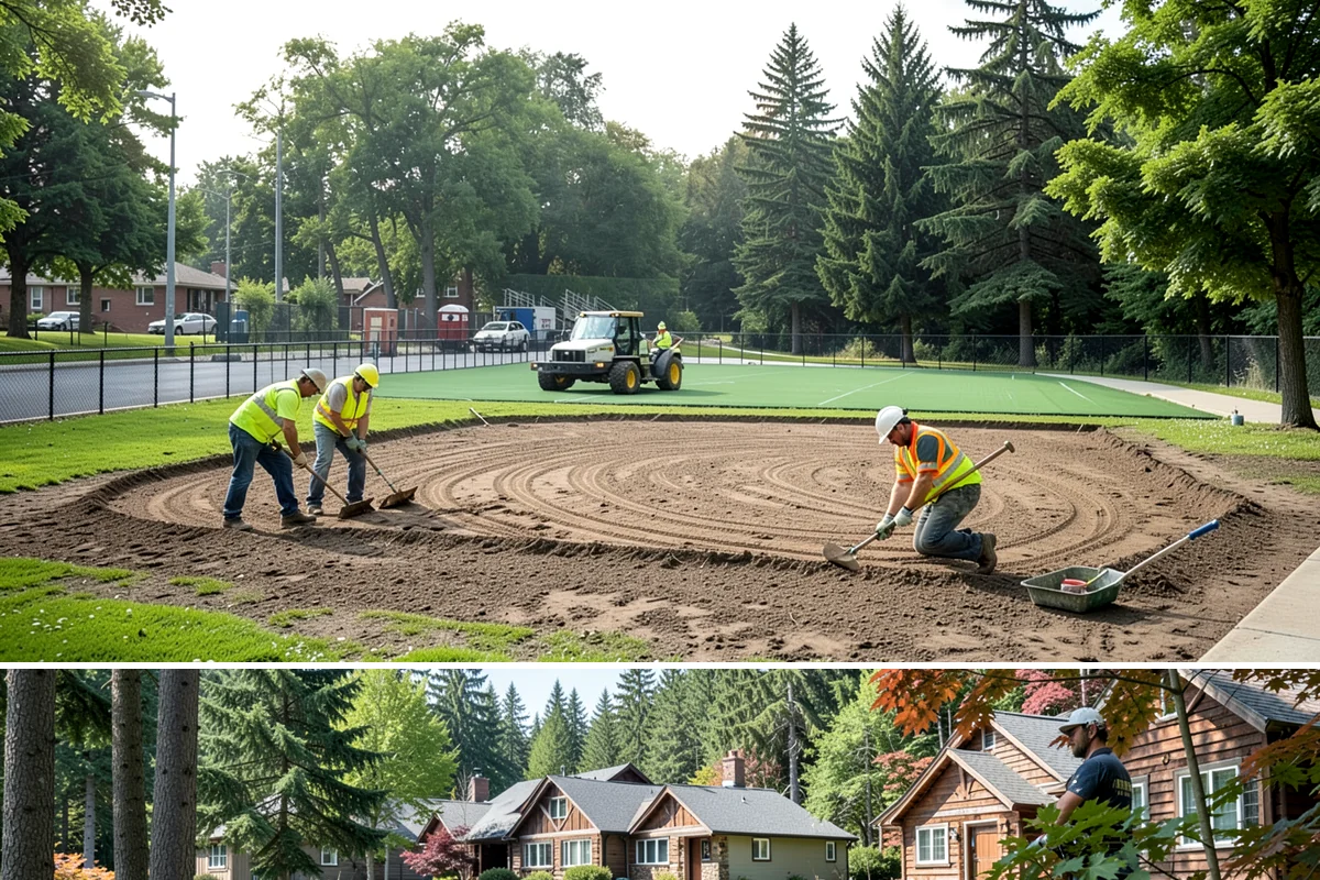Trail Fencing in Edgewood, Pierce County, WA - Trail fencing is best installed in the dry season from late spring through early fall to limit ground disturbance in wet...