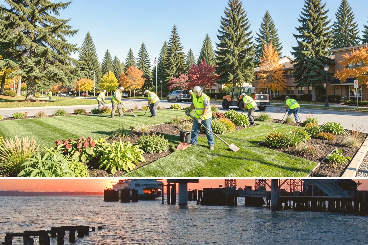 Trail Fencing in Edmonds, Snohomish County, WA - Trail fencing is best installed in the dry season from late spring through early fall to limit ground disturbance in wet...