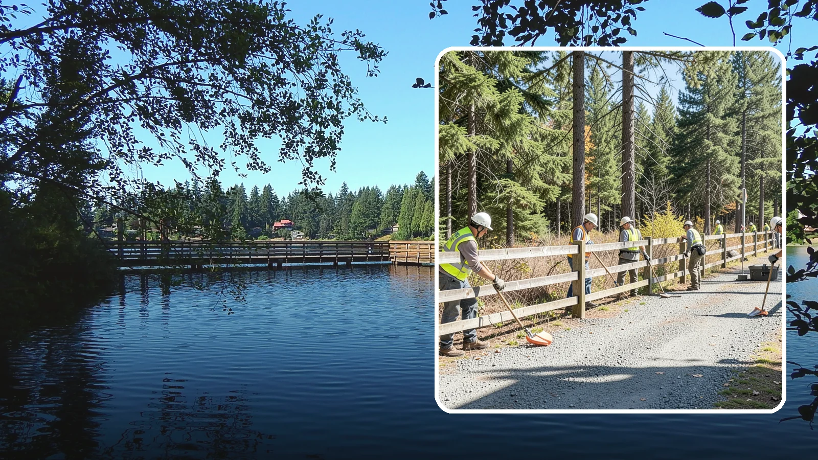 Trail Fencing in Federal Way, King County, WA - Install trail fencing and split-rail systems that guide users, protect habitat, and blend with natural settings.