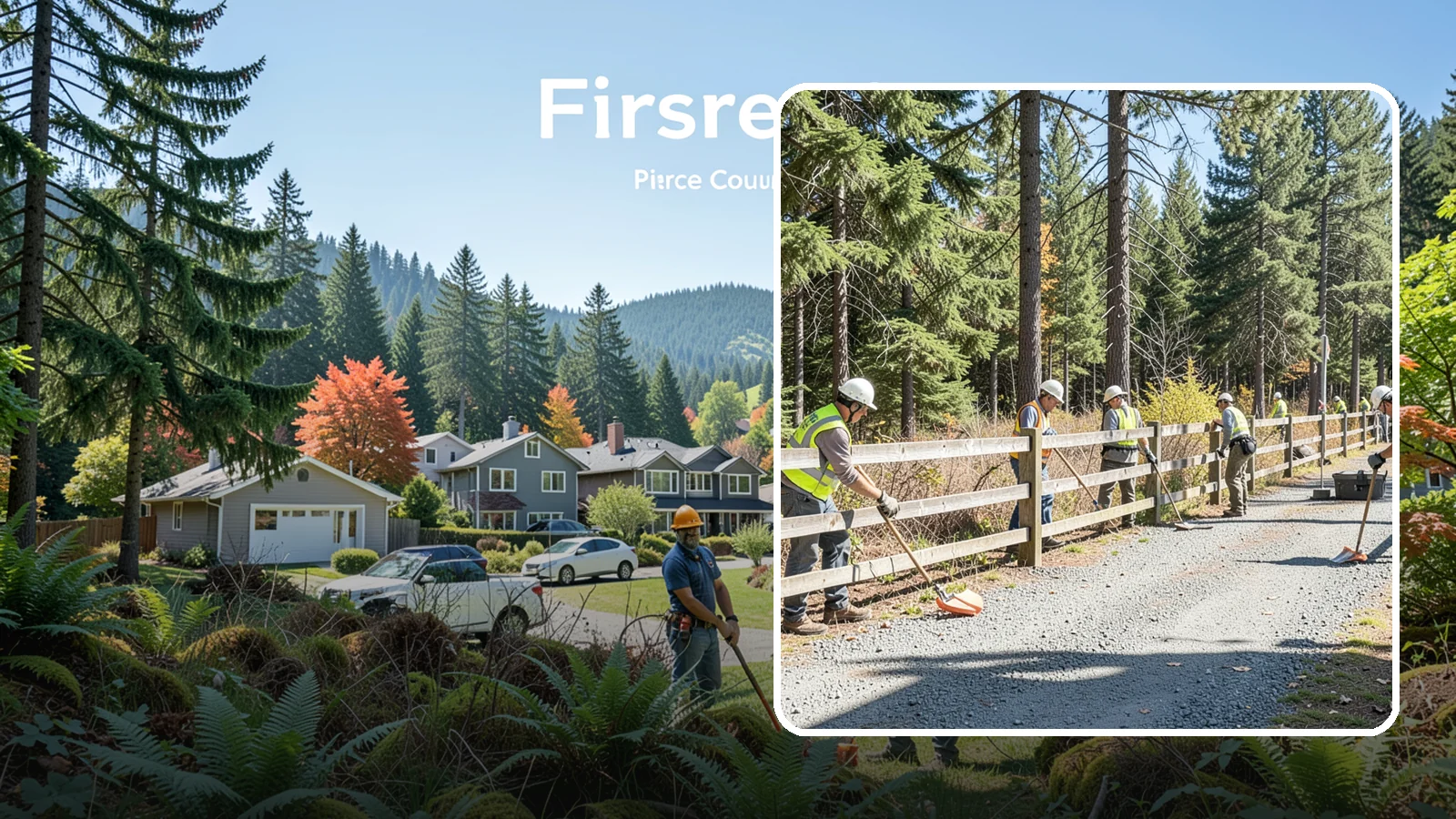 Trail Fencing in Fircrest, Pierce County, WA - Install trail fencing and split-rail systems that guide users, protect habitat, and blend with natural settings.