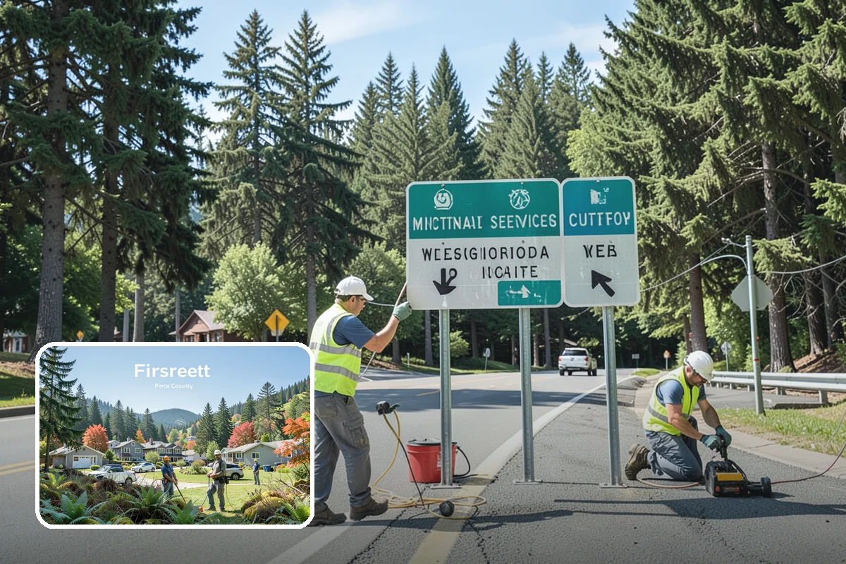Trail Fencing in Fircrest, Pierce County, WA - Guides trail users while protecting habitat and plantings