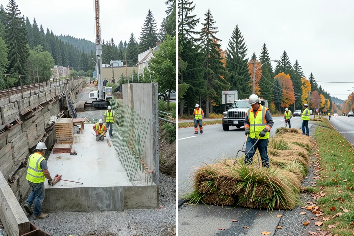 Trail Fencing in Fircrest, Pierce County, WA - Walk the trail to plan alignment, access, and habitat zones
