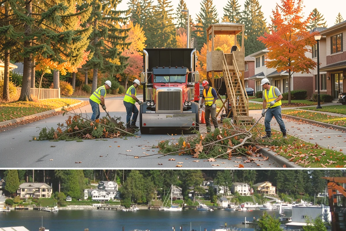 Trail Fencing in Gig Harbor, Pierce County, WA - Trail fencing is best installed in the dry season from late spring through early fall to limit ground disturbance in wet...