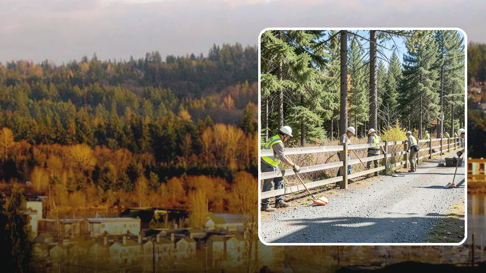 Trail Fencing in Kenmore, King County, WA - Install trail fencing and split-rail systems that guide users, protect habitat, and blend with natural settings.