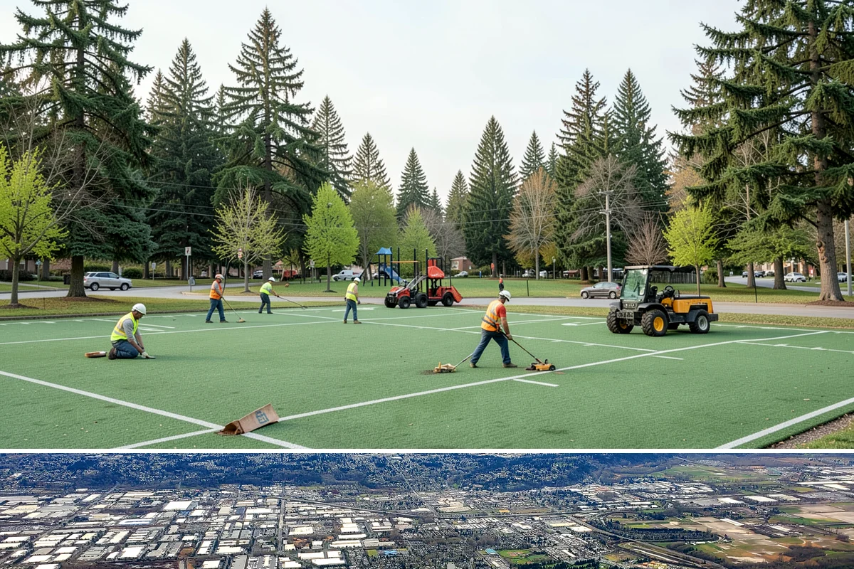 Trail Fencing in Kent, King County, WA - Trail fencing is best installed in the dry season from late spring through early fall to limit ground disturbance in wet...