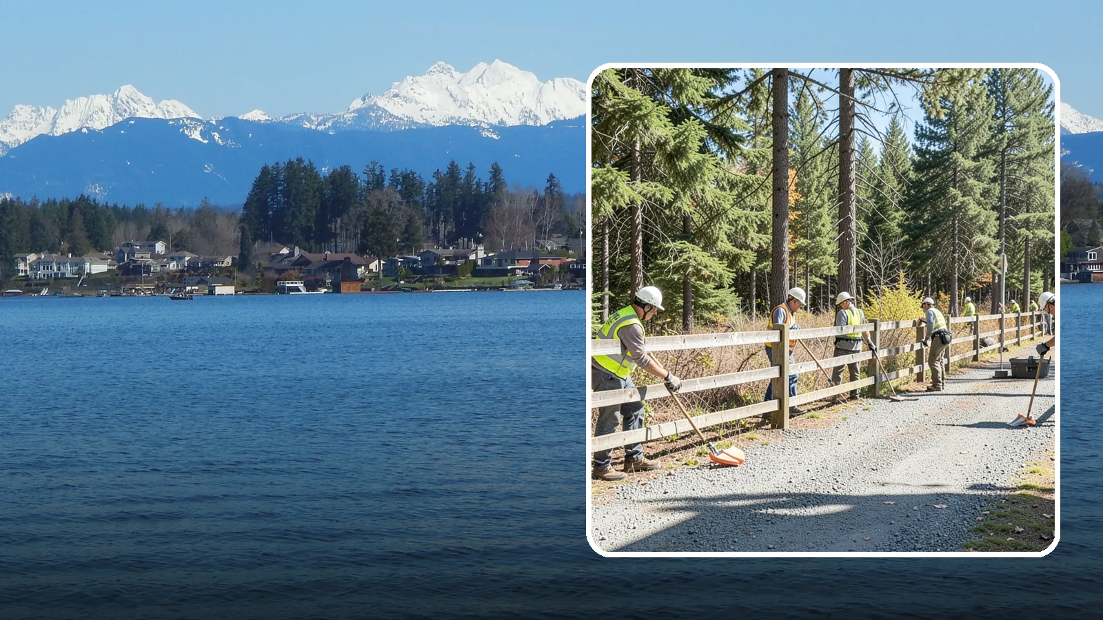 Trail Fencing in Lake Stevens, Snohomish County, WA - Install trail fencing and split-rail systems that guide users, protect habitat, and blend with natural settings.