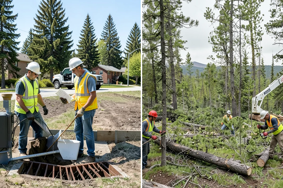 Trail Fencing in Lakewood, Pierce County, WA - Walk the trail to plan alignment, access, and habitat zones