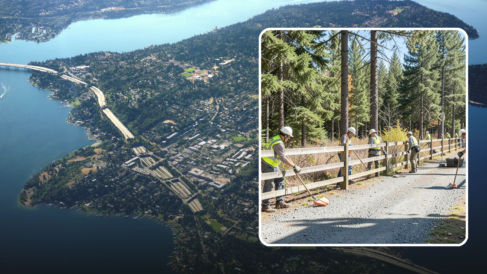 Trail Fencing in Mercer Island, King County, WA - Install trail fencing and split-rail systems that guide users, protect habitat, and blend with natural settings.