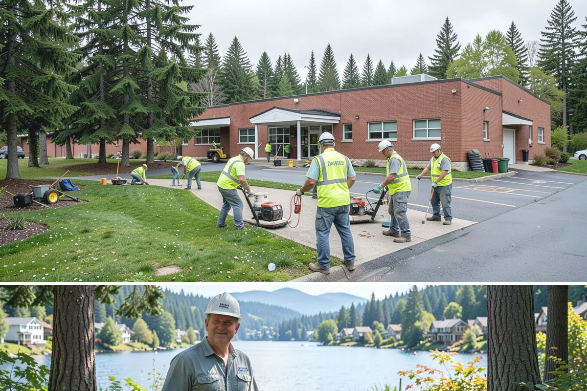 Trail Fencing in Milton, King County, WA - Trail fencing is best installed in the dry season from late spring through early fall to limit ground disturbance in wet...