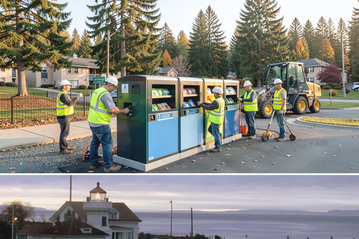 Trail Fencing in Mukilteo, Snohomish County, WA - Trail fencing is best installed in the dry season from late spring through early fall to limit ground disturbance in wet...