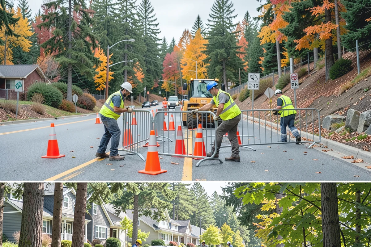 Trail Fencing in Normandy Park, King County, WA - Trail fencing is best installed in the dry season from late spring through early fall to limit ground disturbance in wet...