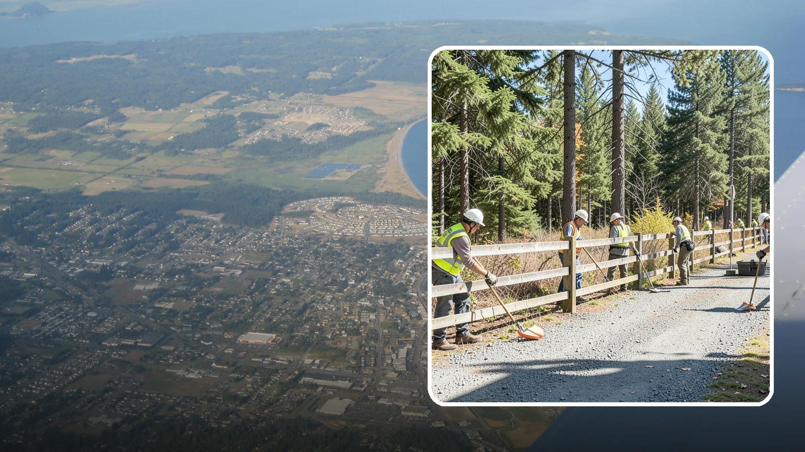 Trail Fencing in Oak Harbor, Island County, WA - Install trail fencing and split-rail systems that guide users, protect habitat, and blend with natural settings.