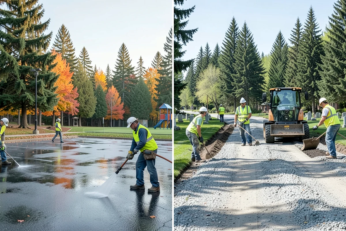 Trail Fencing in Puyallup, Pierce County, WA - Walk the trail to plan alignment, access, and habitat zones