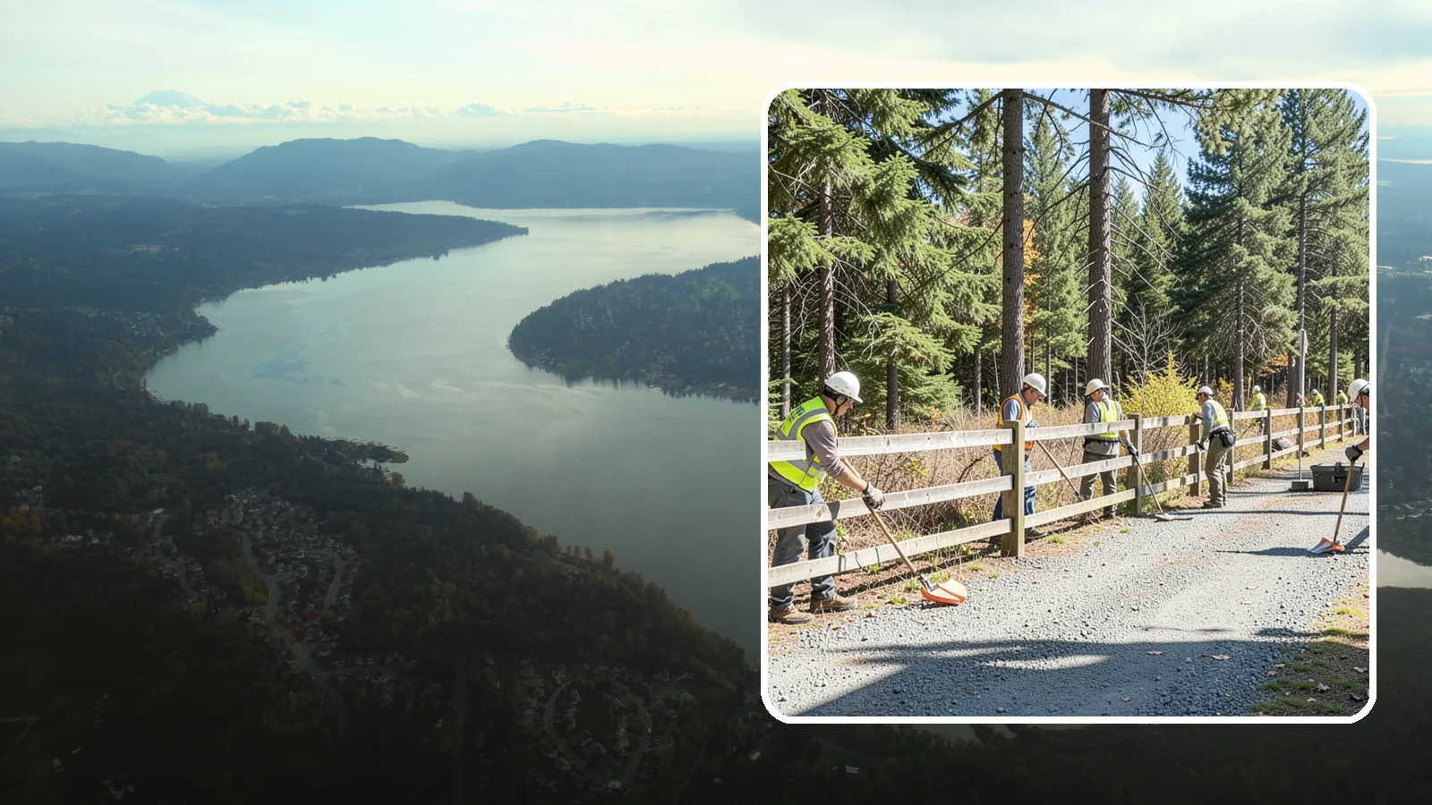 Trail Fencing in Sammamish, King County, WA - Install trail fencing and split-rail systems that guide users, protect habitat, and blend with natural settings.