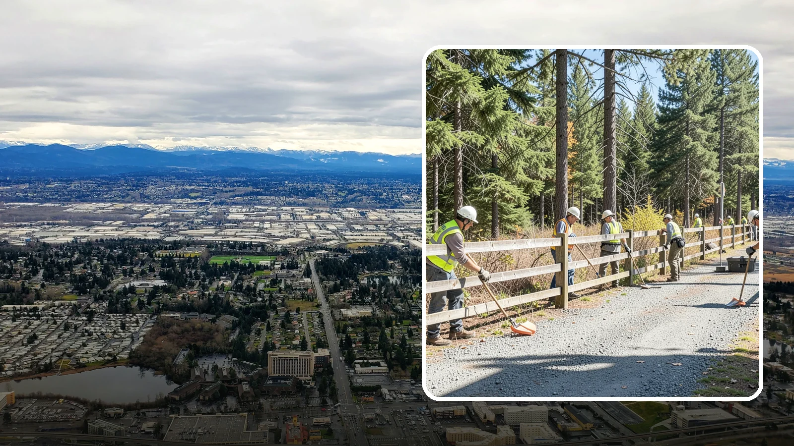 Trail Fencing in SeaTac, King County, WA - Install trail fencing and split-rail systems that guide users, protect habitat, and blend with natural settings.