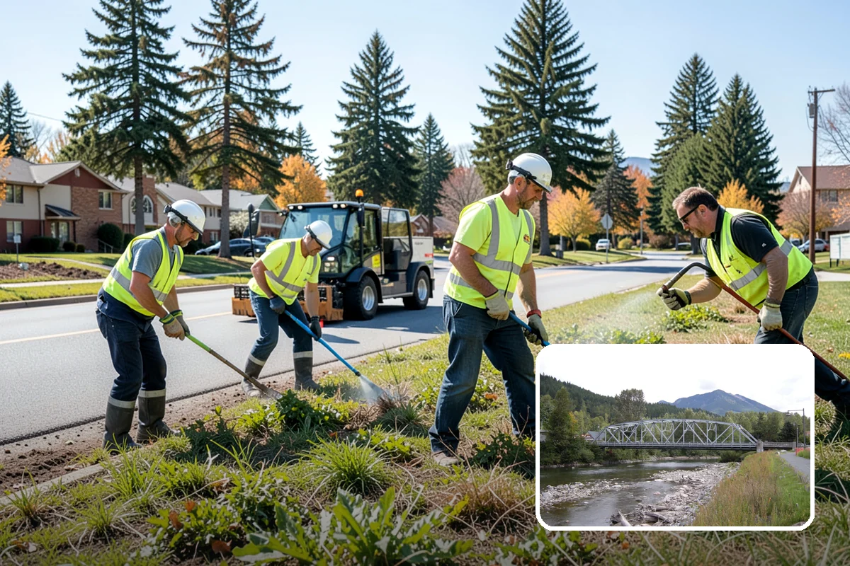 Trail Fencing in Skykomish, King County, WA - Guides trail users while protecting habitat and plantings