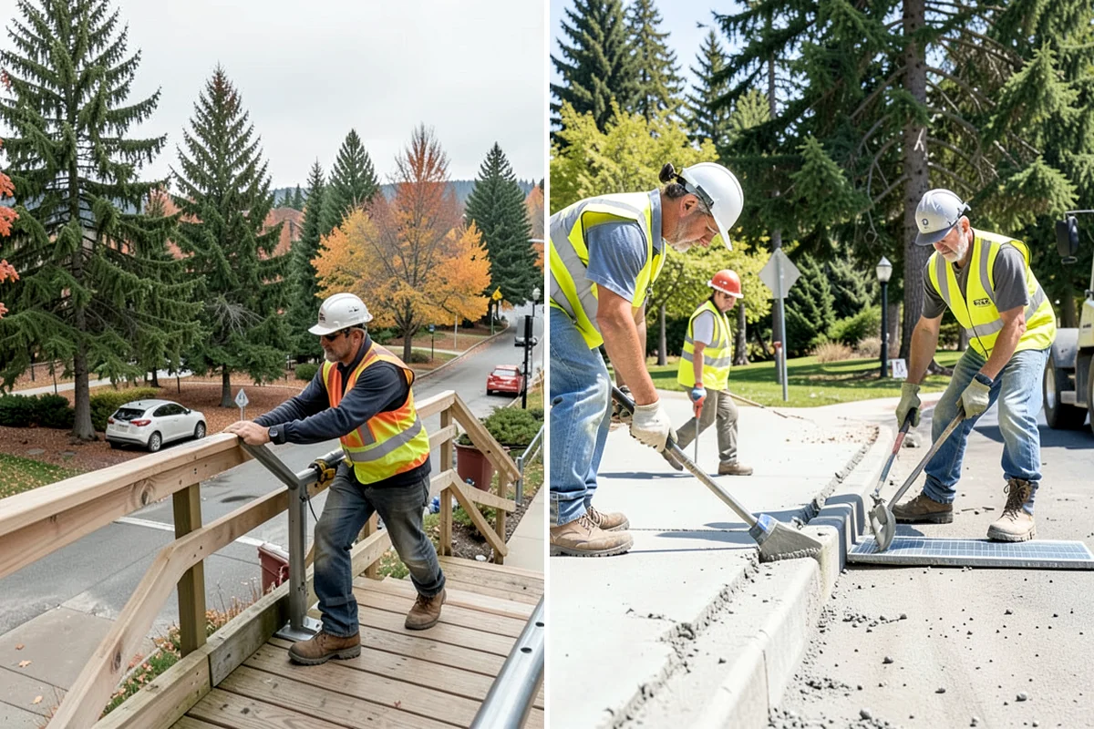 Trail Fencing in Snoqualmie, King County, WA - Walk the trail to plan alignment, access, and habitat zones
