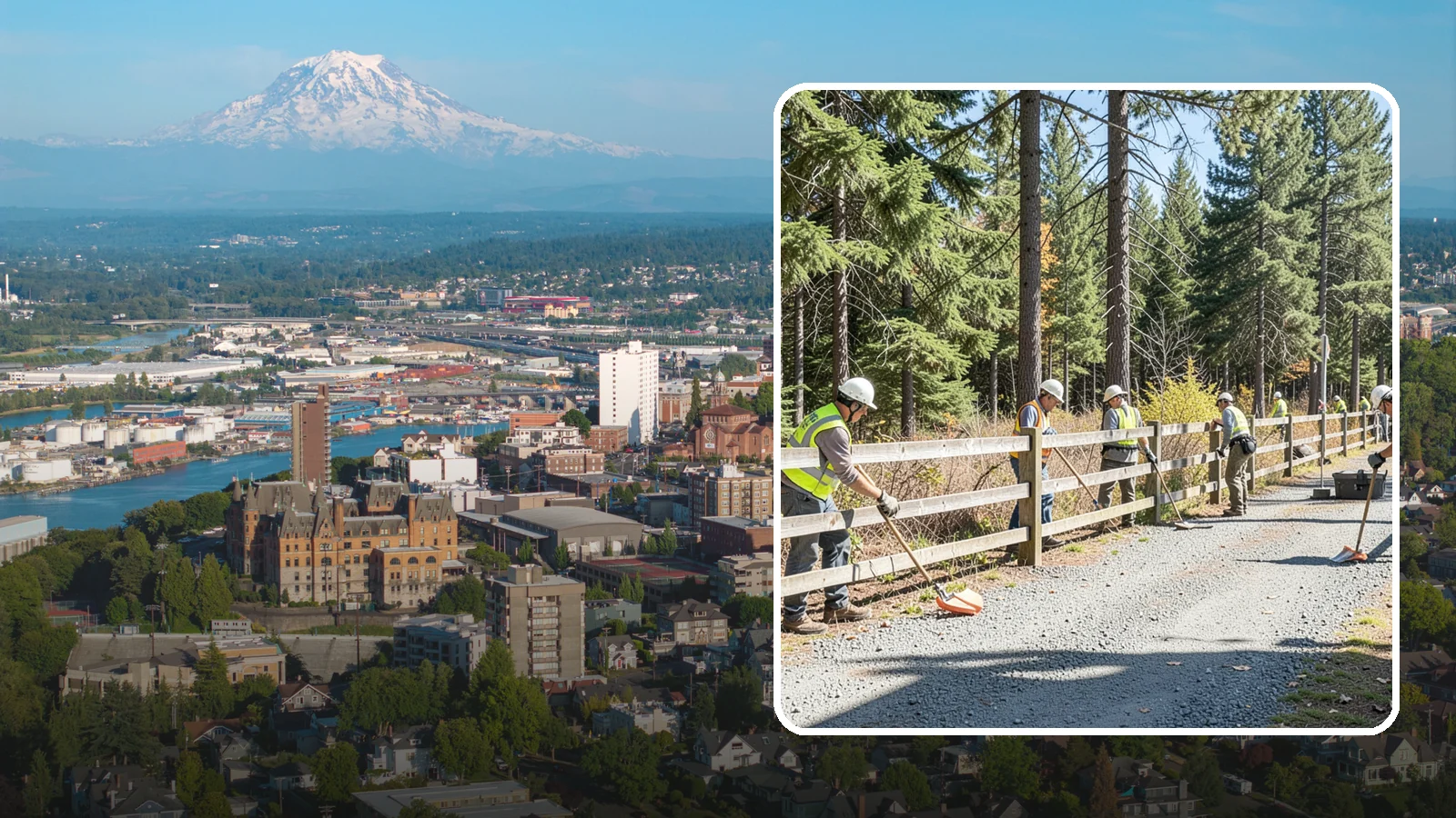 Trail Fencing in Tacoma, Pierce County, WA - Install trail fencing and split-rail systems that guide users, protect habitat, and blend with natural settings.