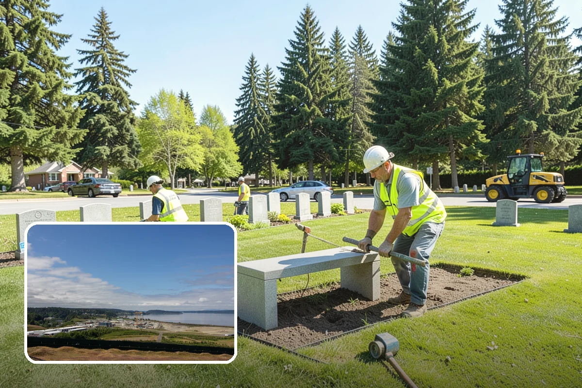 Trail Fencing in University Place, Pierce County, WA - Guides trail users while protecting habitat and plantings