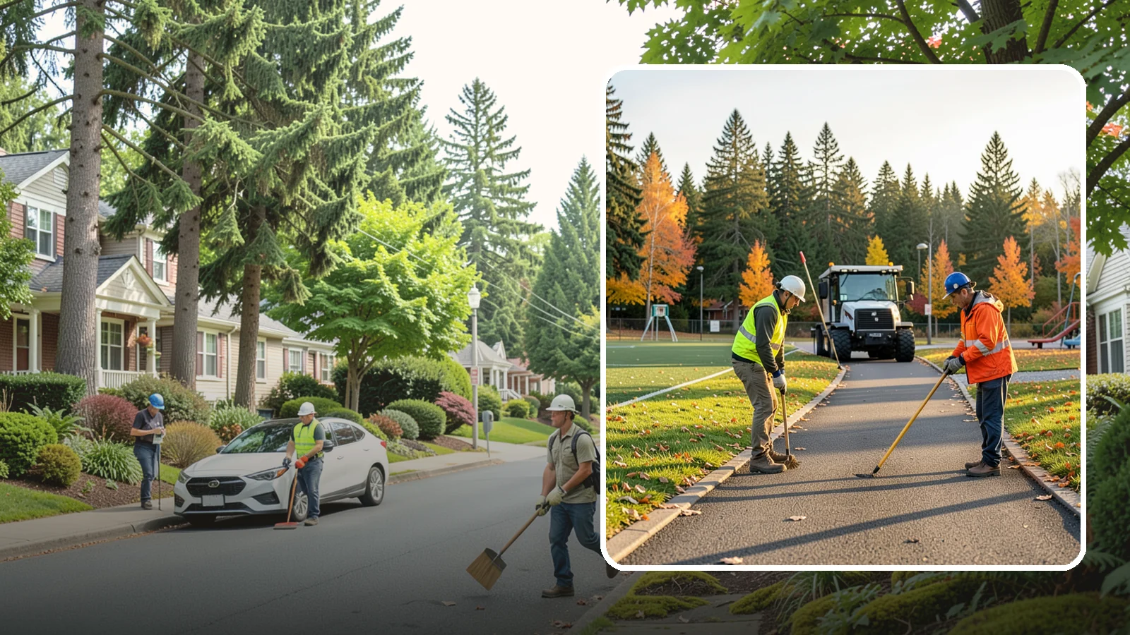 Trail Maintenance in Beaux Arts Village, King County, WA - Routine maintenance of multi-use trails to keep surfaces safe, drainable, and accessible to the public.