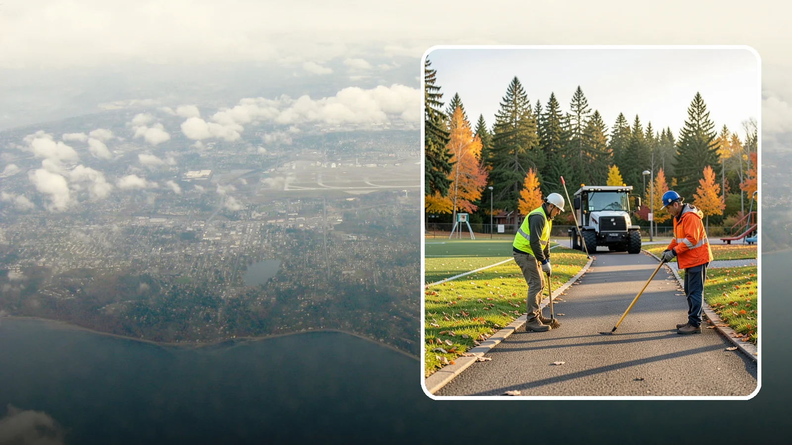 Trail Maintenance in Burien, King County, WA - Routine maintenance of multi-use trails to keep surfaces safe, drainable, and accessible to the public.