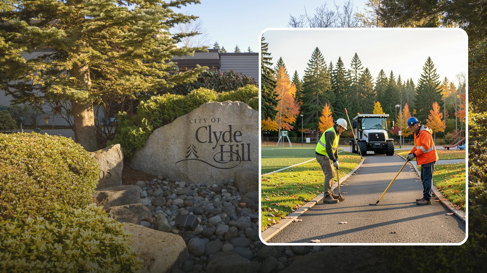 Trail Maintenance in Clyde Hill, King County, WA - Routine maintenance of multi-use trails to keep surfaces safe, drainable, and accessible to the public.