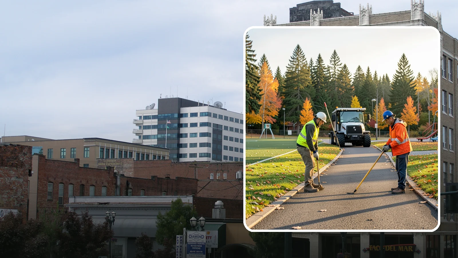 Trail Maintenance in Everett, Snohomish County, WA - Routine maintenance of multi-use trails to keep surfaces safe, drainable, and accessible to the public.