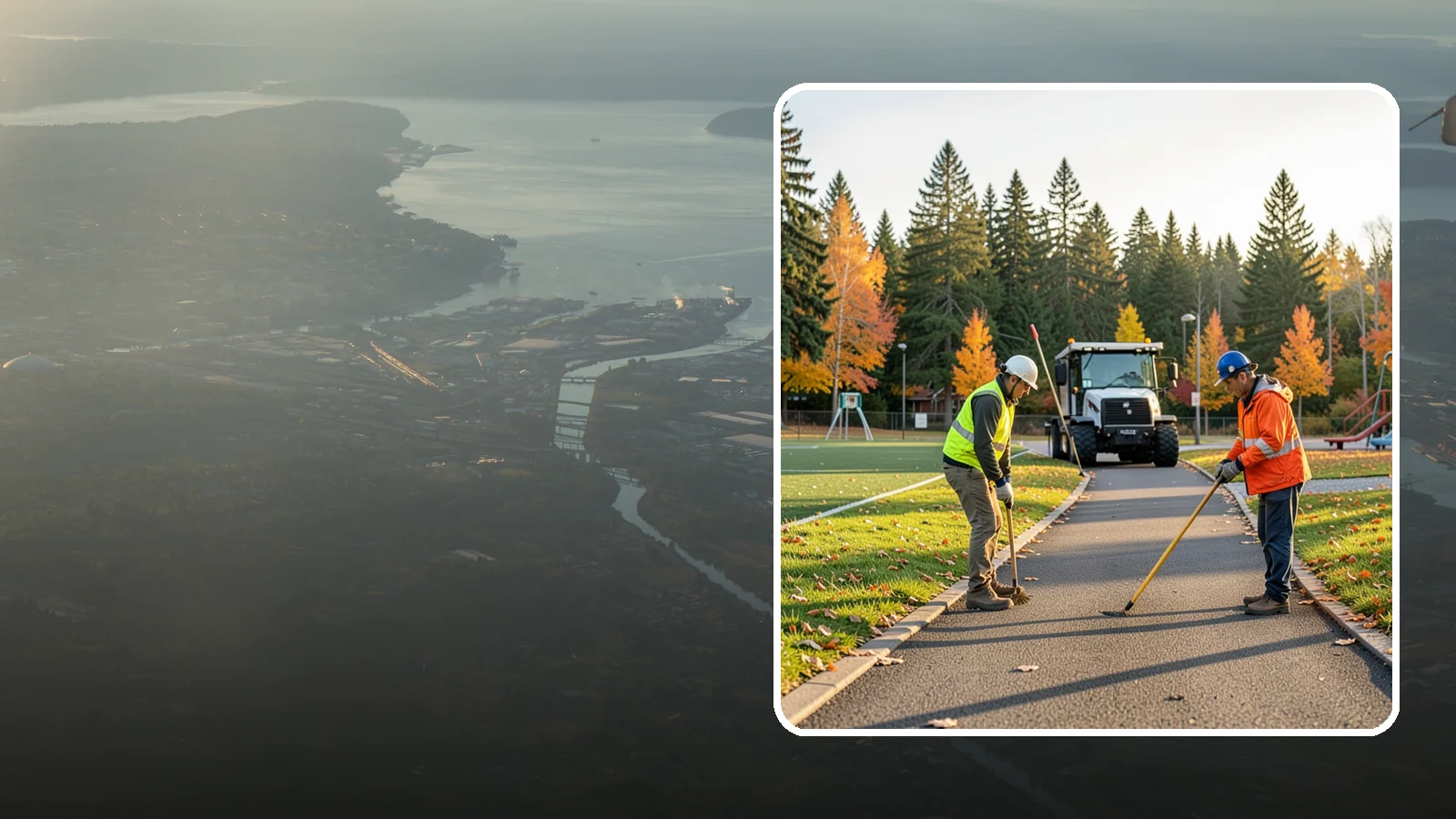 Trail Maintenance in Fife, Pierce County, WA - Routine maintenance of multi-use trails to keep surfaces safe, drainable, and accessible to the public.