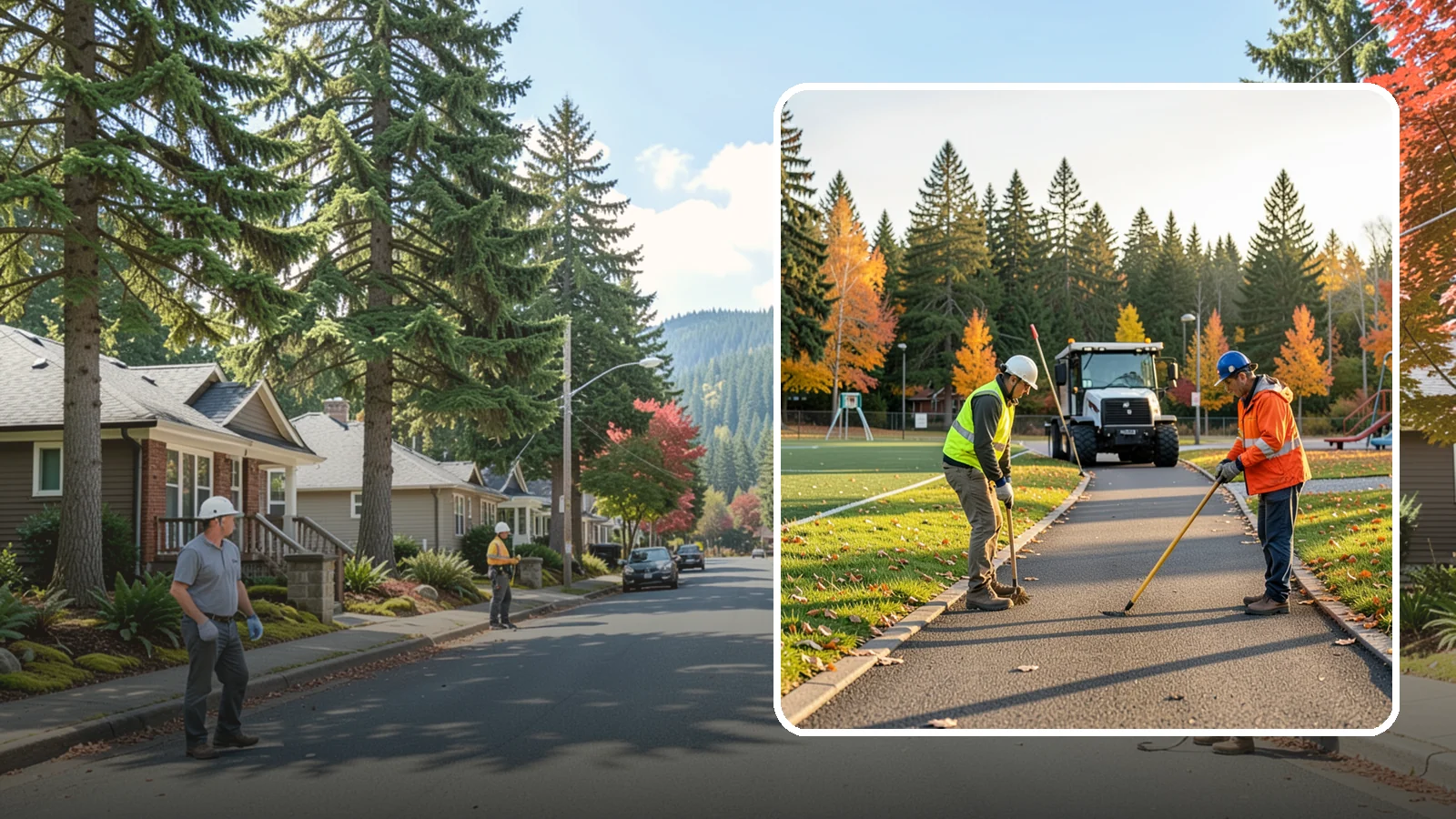 Trail Maintenance in Hunts Point, King County, WA - Routine maintenance of multi-use trails to keep surfaces safe, drainable, and accessible to the public.