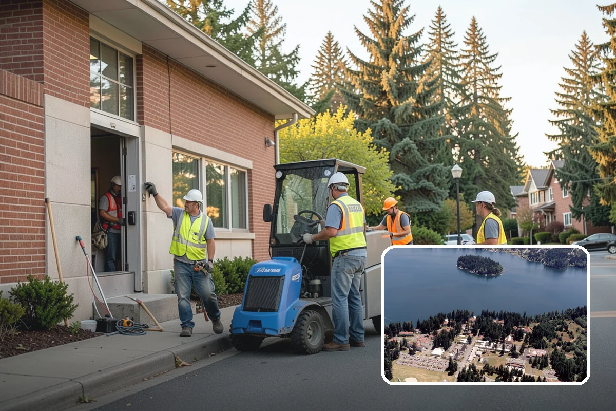 Trail Maintenance in Lakewood, Pierce County, WA - Keeps tread surfaces safe and reduces trip-and-fall liability