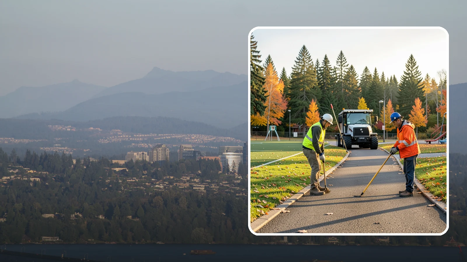 Trail Maintenance in Medina, King County, WA - Routine maintenance of multi-use trails to keep surfaces safe, drainable, and accessible to the public.