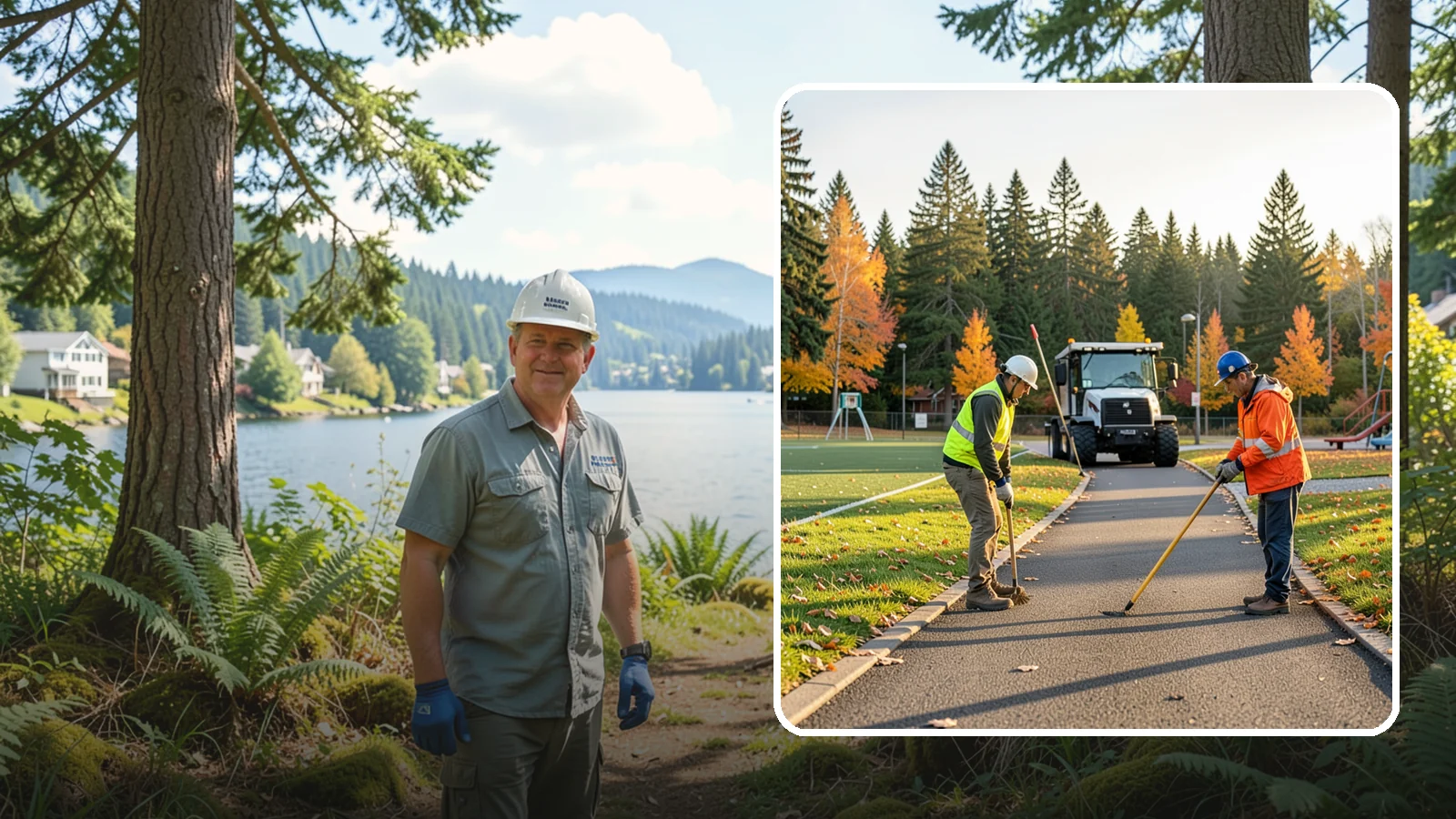 Trail Maintenance in Milton, King County, WA - Routine maintenance of multi-use trails to keep surfaces safe, drainable, and accessible to the public.