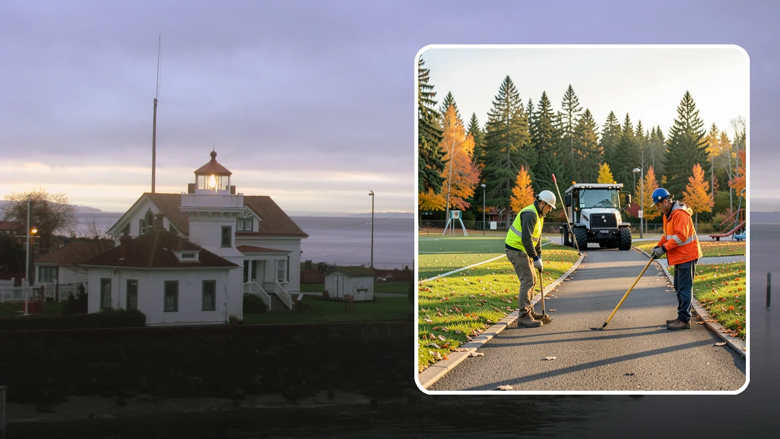 Trail Maintenance in Mukilteo, Snohomish County, WA - Routine maintenance of multi-use trails to keep surfaces safe, drainable, and accessible to the public.