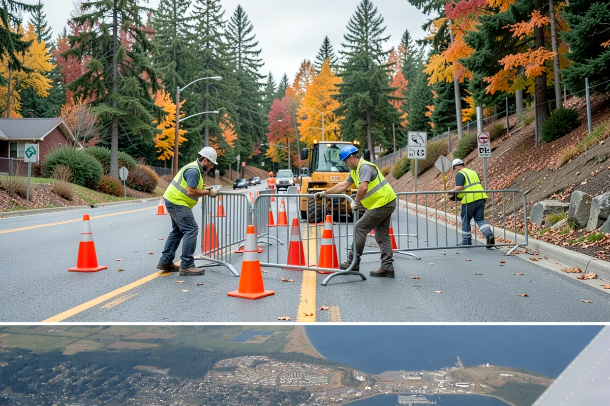 Trail Maintenance in Oak Harbor, Island County, WA - Trail maintenance runs year-round in Western Washington, with heavier drainage and washout work concentrated before and after the...