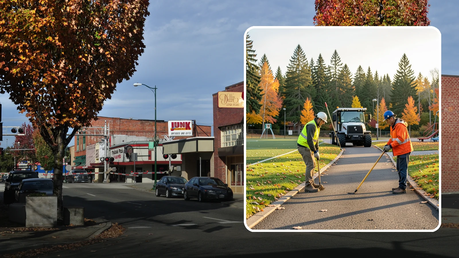 Trail Maintenance in Puyallup, Pierce County, WA - Routine maintenance of multi-use trails to keep surfaces safe, drainable, and accessible to the public.