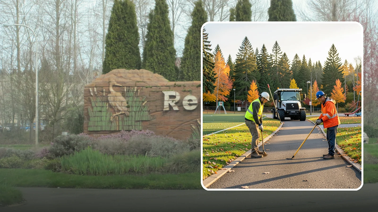 Trail Maintenance in Renton, King County, WA - Routine maintenance of multi-use trails to keep surfaces safe, drainable, and accessible to the public.