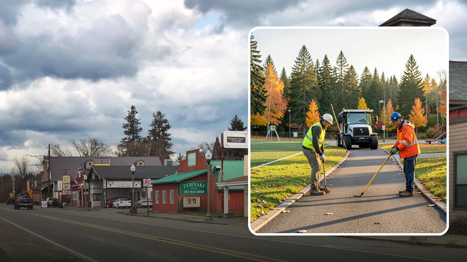 Trail Maintenance in Roy, Pierce County, WA - Routine maintenance of multi-use trails to keep surfaces safe, drainable, and accessible to the public.