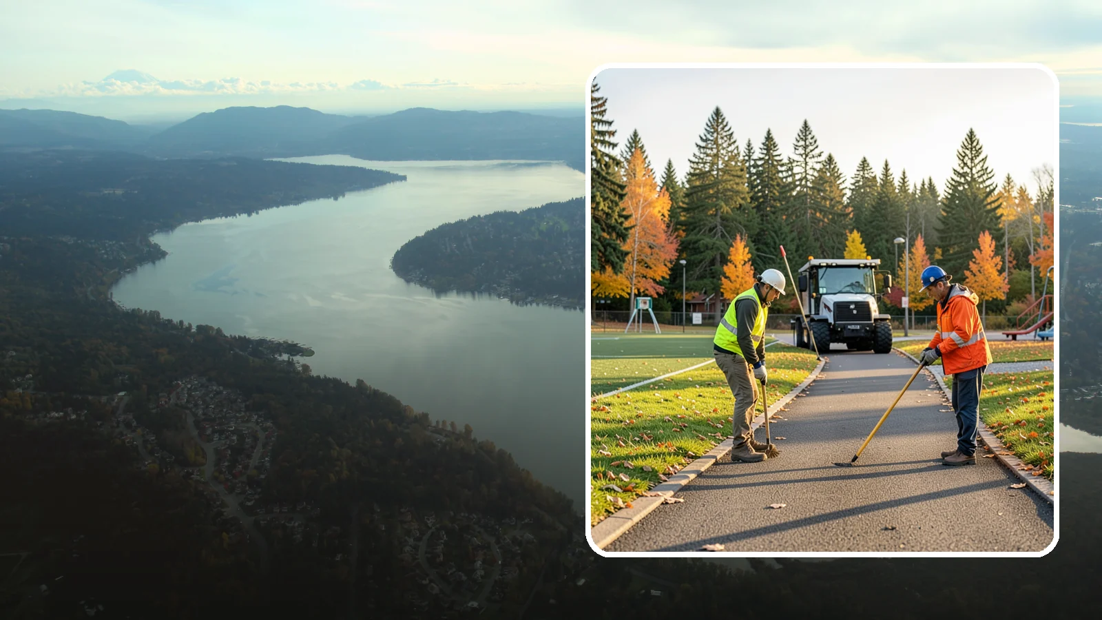 Trail Maintenance in Sammamish, King County, WA - Routine maintenance of multi-use trails to keep surfaces safe, drainable, and accessible to the public.