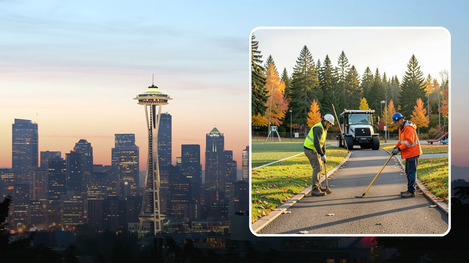 Trail Maintenance in Seattle, King County, WA - Routine maintenance of multi-use trails to keep surfaces safe, drainable, and accessible to the public.