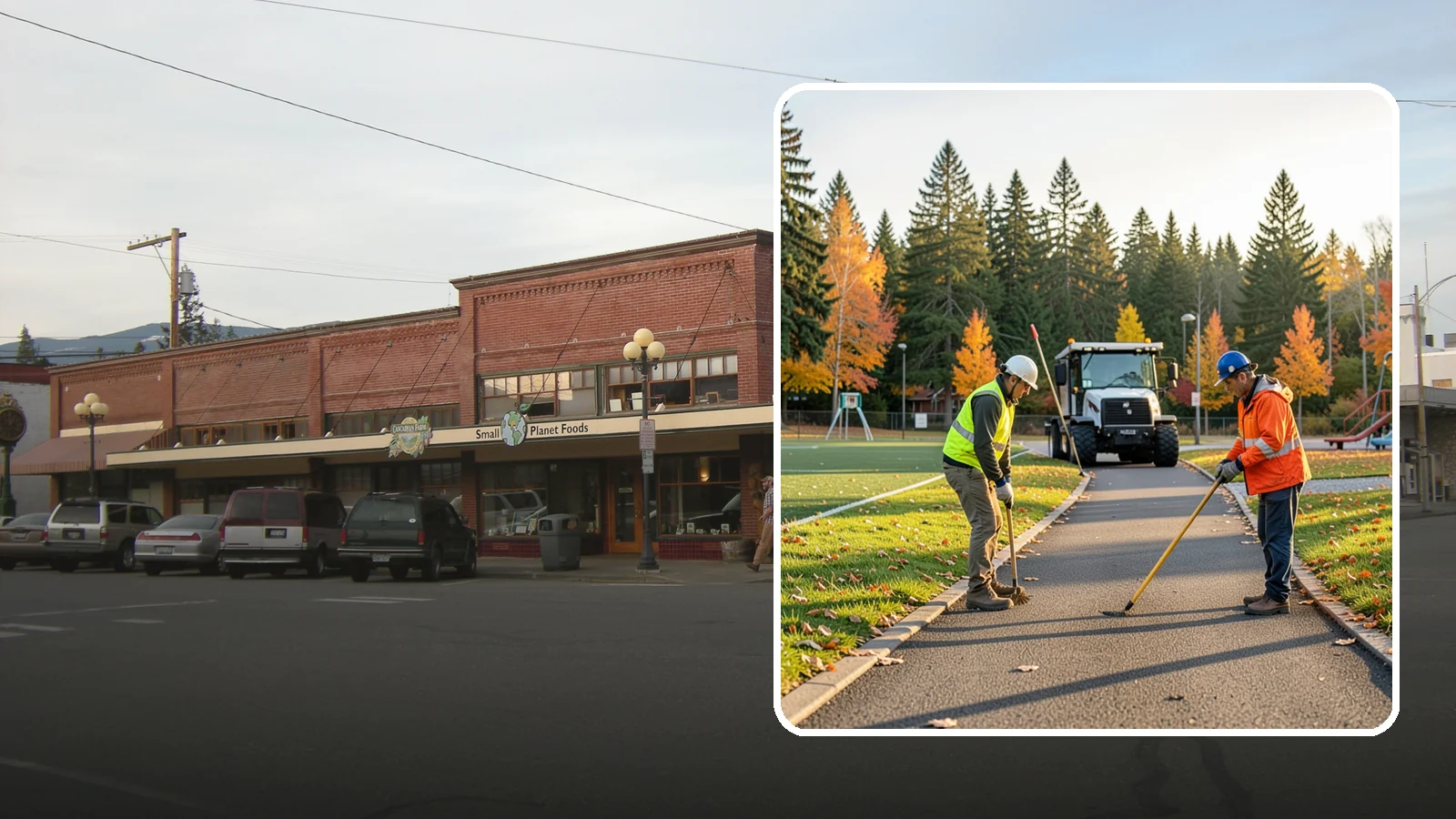 Trail Maintenance in Sedro-Woolley, Skagit County, WA - Routine maintenance of multi-use trails to keep surfaces safe, drainable, and accessible to the public.