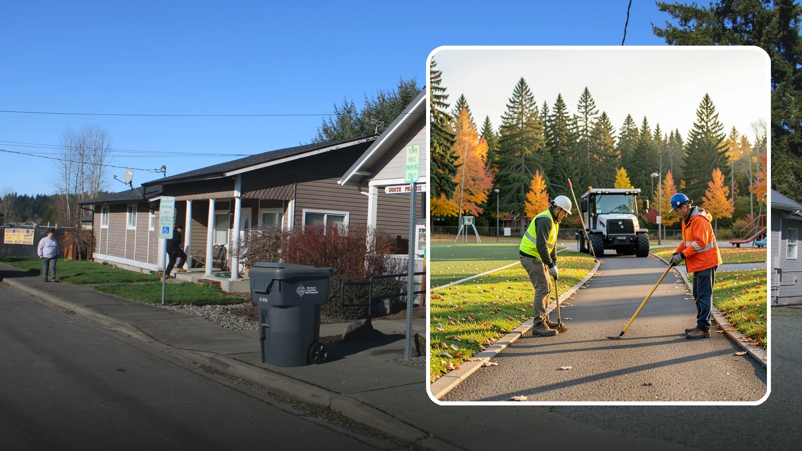 Trail Maintenance in South Prairie, Pierce County, WA - Routine maintenance of multi-use trails to keep surfaces safe, drainable, and accessible to the public.