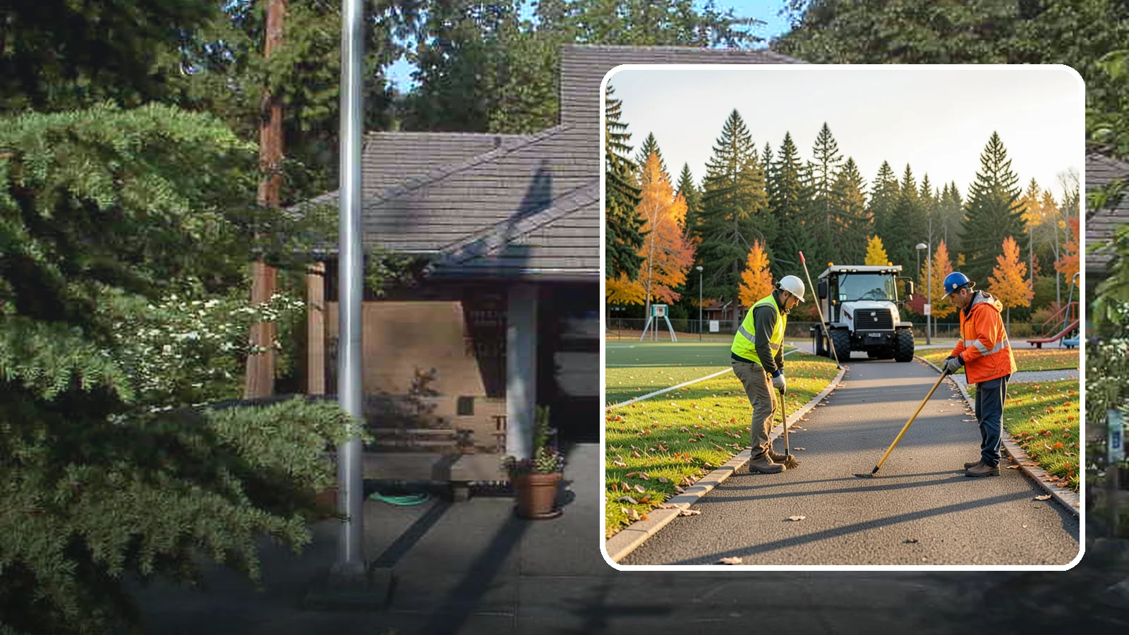 Trail Maintenance in Yarrow Point, King County, WA - Routine maintenance of multi-use trails to keep surfaces safe, drainable, and accessible to the public.