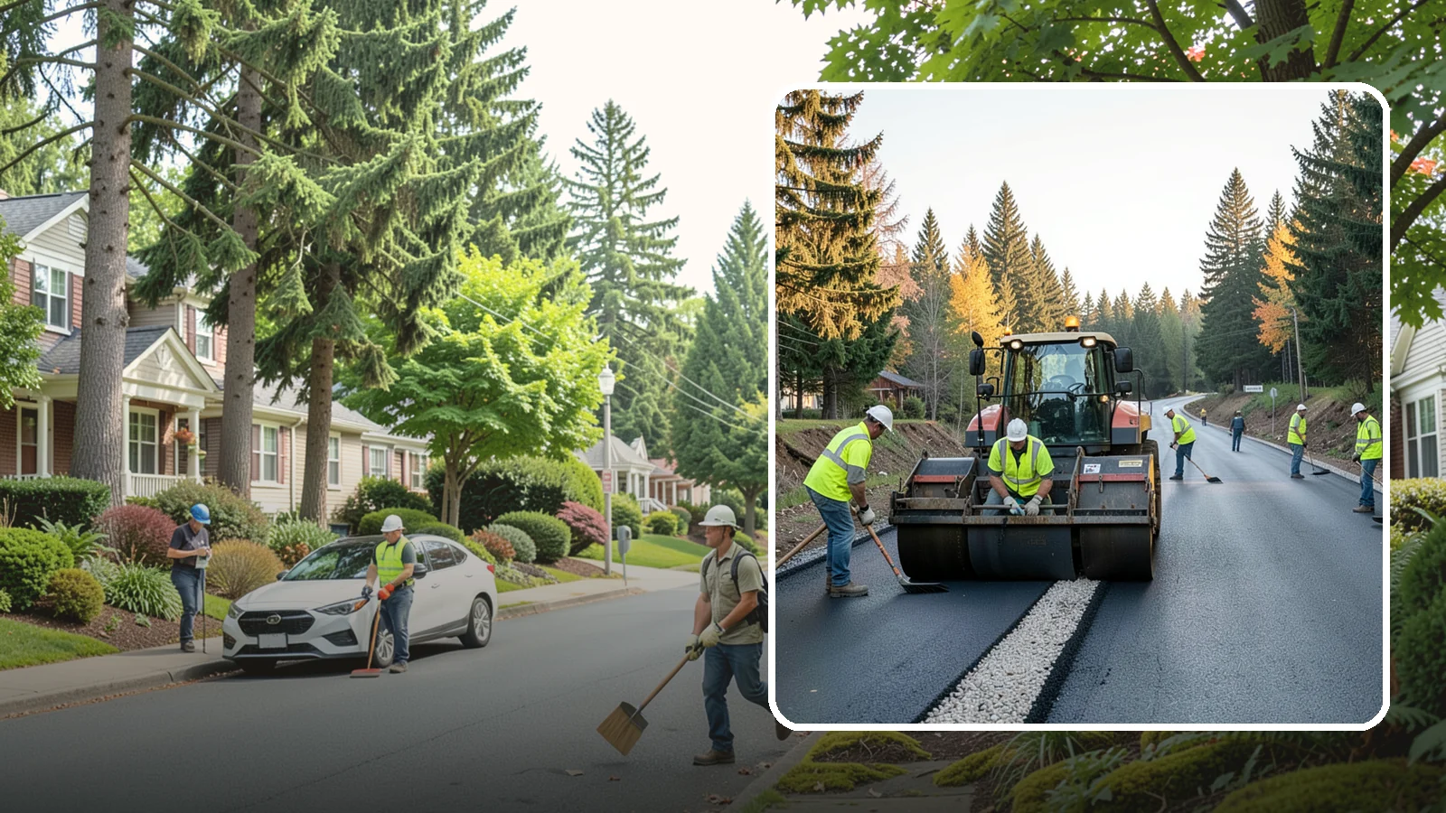 Trail Paving in Beaux Arts Village, King County, WA - Asphalt paving for multi-use trails, park paths, and connector routes built to agency trail standards.